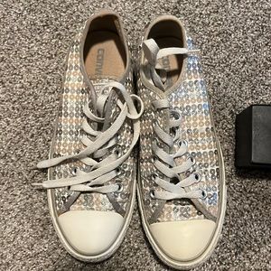 Sparkle Converse Size 8